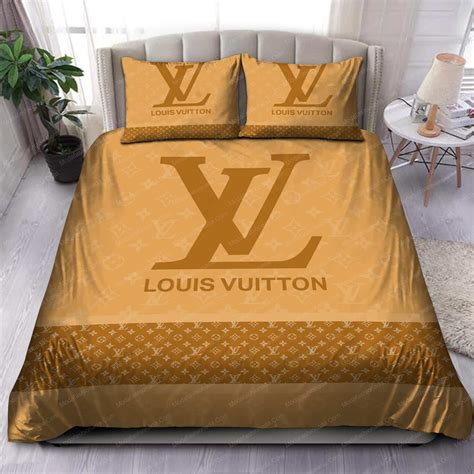 louis vuitton comforter set cheap|louis vuitton bedspread set.